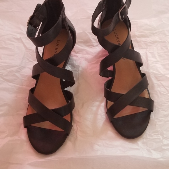 Lucky brand JINELA WEDGE SANDAL - Picture 4 of 6